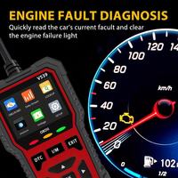 Escáner de Diagnóstico de Vehículos OBDII V539 con Funciones Completas, Lector de Códigos de Error Automotrices, Programación Electrónica Automotriz