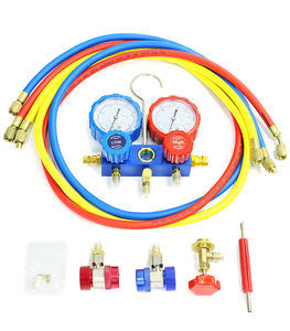 R134a,R-22,R-404a,R-407c, R502,R32,1234yf Balanças de refrigerantes e unidade de pressão PSI/Kpa Medidor Manifold Digital - Product Image 4