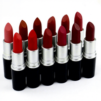 Rouge à lèvres de haute qualité OEM, logo personnalisé professionnel, mat, hydratant, en gros, imperméable, longue tenue, 14 couleurs