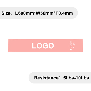 Yoga Exercise <b>Bands</b> Set of 5, Resistance Loop Elastic <b>Bands</b> for Strength, Fitness <b>Workout</b> <b>Bands</b> with Carry Bag, Latex Training B - Product Image 2
