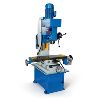 Machine de perçage et de fraisage horizontale polyvalente de haute précision fabriquée en Chine avec moteur 220V ZX50