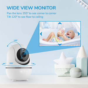 Fotocamera Baby Monitor Video intelligente da 3.5 pollici e Audio remoto Pan/Tilt/Zoom VOX modalità visione notturna bidirezionale Talk Baby Camera - Product Image 6