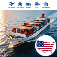 FBA-Versand Seefracht-Spediteur China nach USA UK Kanada Tür-zu-Tür DDP-Versand Lagerhaltung