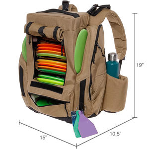 Sac à dos de sport pour disques de golf à grande capacité (25+), très résistant, avec glacière intégrée – Vente chaude - Product Image 3