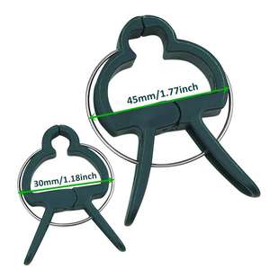 Fabricant En Plastique Clip Grande et Petit Jardin Orchidée Appui D'usine De Tomate <span class=keywords><strong>Clips</strong></span> En Acier À Ressort pour Jardin - Product Image 2