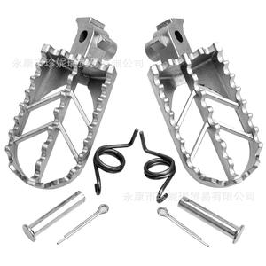 แป้นเหยียบเหล็กสีเงิน ขนาด 8 สำหรับ CQR Zhenglin XR50 CRF50 70 อะไหล่ซ่อมบำรุงรถจักรยานยนต์ - Product Image 4