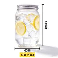 Canette en plastique avec couvercle argenté anti-fuite, transparente, en stock, 250 ml, smoothie, écologique