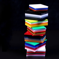 Feuille de polystyrène 10 mm 3 mm imprimée UV, colorée, pour publicité, facile à découper, en PMMA/PS/Mica acrylique