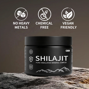Résine de Shilajit OEM ODM Marque Privée, Complément Alimentaire Naturel pour l'Équilibre et la Santé, pour le Système Immunitaire, Produits Shilajit 30g/50g - Product Image 4