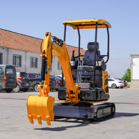Livraison Gratuite pour Mini-Excavatrice sur Chenilles de 1 à 7 Tonnes avec Pompe PLC, Garantie 1 An, Utilisation Agricole, Haute Efficacité