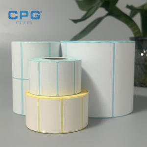 Bulk OEM Custom High Quality Top Coated Thermal Label <b>Roll</b> 4x6 500 Sheets Shipping Packages Thermal Label 100x150mm - Product Image 1