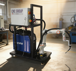 Carro de Soldadura Colaborativo Portátil de Alta Gama para Taller de Fabricación de Metales, Sistema de Soldadura Cobot con Carro de Soldadura - Product Image 1