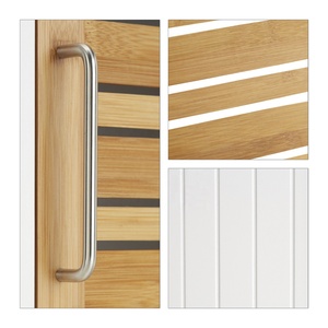 Moderno bagno armadio per la toilette di <span class=keywords><strong>bambù</strong></span> e pannello MDF per la cucina soggiorno Hotel mobili - Product Image 4