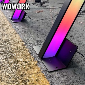 <span class=keywords><strong>ไฟ</strong></span>นีออนรูปทรงยักษ์แบบตั้งพื้น WOWORK ปี 2027 สำหรับตกแต่งทางเดินงานแต่งงานและฉากหลังเวทีงานแต่งงาน - Product Image 3