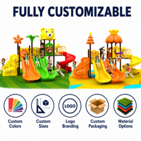 SageDelightRides Équipement de jeu extérieur OEM, structure d'escalade avec toboggan en spirale pour enfants, en LLDPE et acier galvanisé, pour écoles et parcs, vente en gros