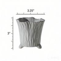 Vase en céramique de style INS, simple, moderne et rustique, pour plantes et fleurs, idéal pour la décoration de la maison, du bureau et du salon