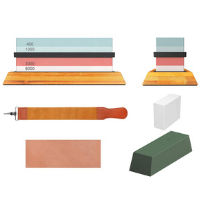 職業両面ナチュラル400100030008000グリット砥石ナイフ研ぎ器 - Product Image 3