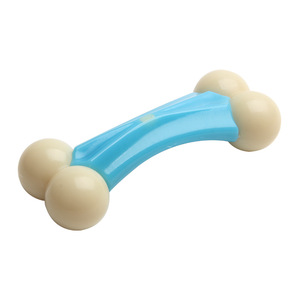 Yite Pet Toys Nylon Beef Bone Set <b>Bite</b> Resistant Chew Toys For Dogs Large Size Teething Play Interactive - Product Image 3