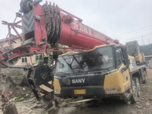 Grúa sobre Camión Usada China Sany STC500C5-8 50T con Motor y Bomba Weichai, Rodamientos Incluidos, Barata en Venta - Product Image 4