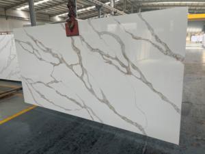 ควอตซ์เทียมสีทอง Calacatta - Product Image 4