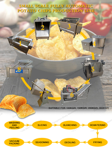 Nhà Máy Giá <span class=keywords><strong>Pringles</strong></span> khoai tây chiên dây chuyền sản xuất khoai tây chiên Máy làm - Product Image 3