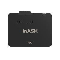Projecteur vidéo laser DLP InASK LE-FK750 4K, rapport de contraste 7500-8000 lumens, correction trapézoïdale 5000000:1, pour l'éducation et les réunions