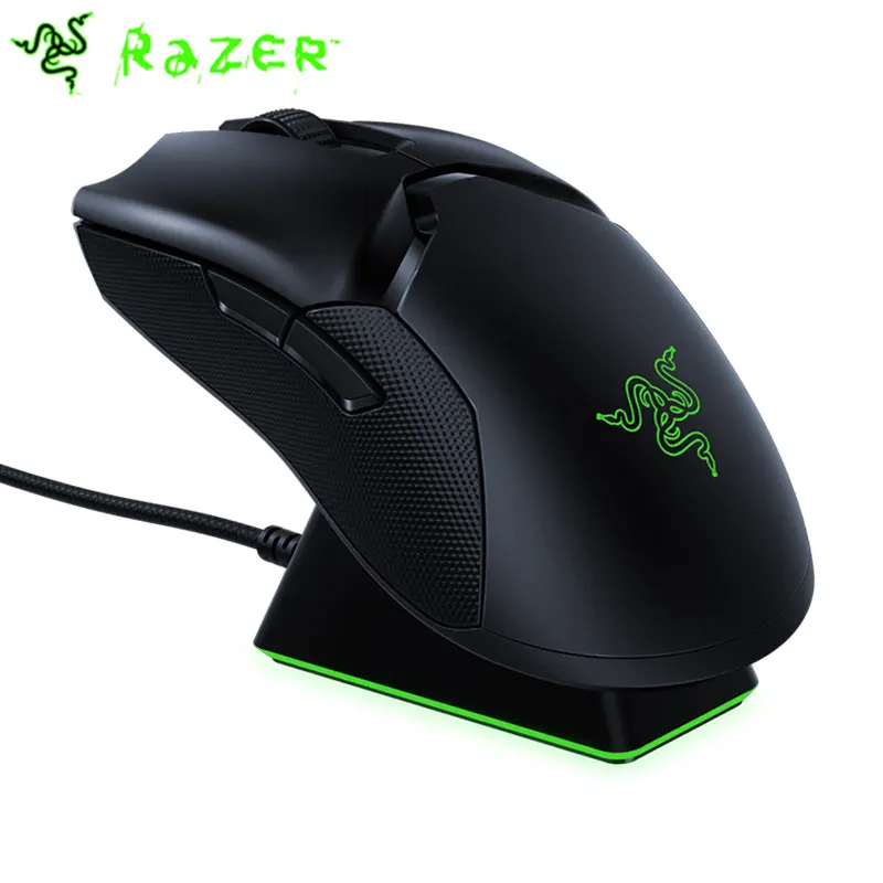 Chuột Chơi Game Razer Không Dây Viper Ultimate Hyperspeed RGB, Cảm Biến Quang Học Nhẹ Nhất Với Nút Lập Trình 20000DPI 8 Cho Máy Tính