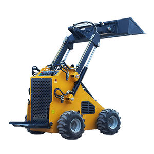 Fourche hydraulique Mini chargeuse compacte avec moteur diesel 380kg 430kg 500kg capacité pompe chargeuse frontale-pour la <span class=keywords><strong>tonte</strong></span> de <span class=keywords><strong>pelouse</strong></span> à usage agricole - Product Image 2