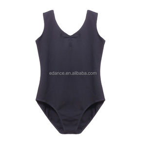 Maillot de Ballet Negro sin Mangas para Niñas AM000041, Leotardos de Gimnasia para Niñas - Product Image 4