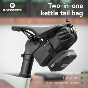 Für ROCKBROS Compact Tragbare Rennrad-Heck tasche Kompaktes Fahrrad Wasser flaschen zubehör für Bergfahrten - Product Image 2