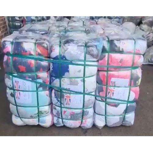 A-Grade 55kg Baled Used Clothes-High Cotton T-Shirts Tops Jeans Blouses for West Africa Market Second Hand Clean Summer