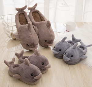 Sandales <span class=keywords><strong>licorne</strong></span> pour bébé, chaussures d'hiver en forme de baleine, pantoufles pour la maison - Product Image 4