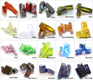 Chine AAA bleu synthétique laboratoire créé pierres précieuses traitement étoiles GEM aigue-marine rugueux foncé Acceptabl couleur jouer ou feu e - Product Image 6