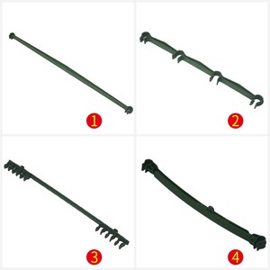 Jingchuang Horticulture <b>Plastic</b> Connecting <b>Rods</b> For Plant Climbing Frame Support Home Garden Balcony Vegetable Use - Product Image 1
