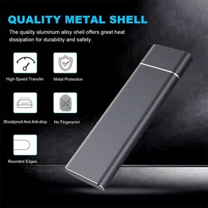 Disco Duro Portátil de Alta Velocidad y Capacidad Real, M.2 NVME, SSD Portátil de 1 TB, 2 TB, 512 GB, Unidad de Estado Sólido Tipo C de 1 TB, Transferencia de Datos de Alta Velocidad - Product Image 1