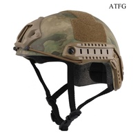 Casque tactique rapide de protection pour paintball et wargame, équipement de combat tactique avec type MH