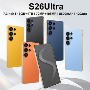 Teléfono Inteligente S26 Ultra Original Sumsun 5G Celulares 16GB+1TB Doble SIM 8000mAh 72MP+108MP Teléfono Móvil Desbloqueado Android - Product Image 1