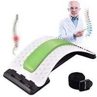 Soulagement de la douleur du dos pour chaise de bureau, dispositif d'étirement lombaire, correcteur de Posture, pour le haut du dos
