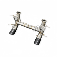 Système d'échappement Catback Power Upgrade Ss304 pour Maserati MC20 3.0T V6 2020-2023 Libérant un son de supercar puissant et explosif