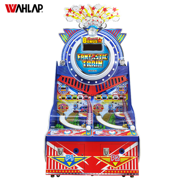 Indoor Amusement Arcade Machine Coin Pusher Machine 2 Players Ticket Redemtpion Games Lottery Machine