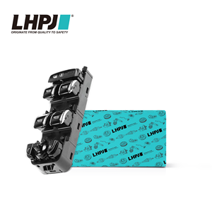 Interruptor de ventana de coche delantero izquierdo LHPJ con bloqueo infantil 31415521 para interruptor de ventana eléctrica Volvo - Product Image 1