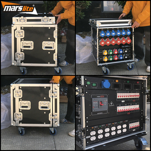 Tùy chỉnh thực hiện phân phối điện cầm tay hộp 3 pha 5-Pin hệ thống sân khấu phân phối điện hộp hệ thống ánh sáng cho sự kiện DJ Sân khấu - Product Image 1
