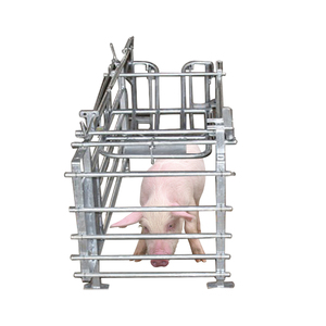 Portable <strong>Pig</strong> Pens <strong>Pig</strong> Gestation Crate With Feed Trough <strong>Pig</strong> Crates