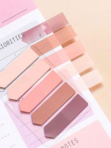 100 Hojas de Notas Adhesivas PET de 5 Colores, Etiquetas de Índice Coloridas Autoadhesivas con Indicador de Flecha para Estudiantes - Product Image 3