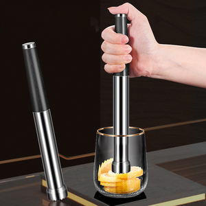 Syh227 304 Acero inoxidable triturado helado mezcla palo Herramienta de mezcla Muddler limón martillo Smashing Stick Bar martillo de hielo - Product Image 6