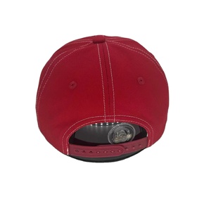 Chất lượng cao 100 bông trắng khâu tùy chỉnh Thêu Logo Màu đỏ không có cấu trúc 6 Bảng CHA - Product Image 2