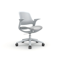 Chaise de bureau ergonomique tout confort, chaise d'ordinateur réglable et pivotante, adaptée aux bureaux à domicile