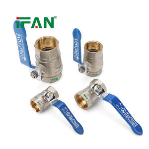 IFAN Großhandel Langlebiges Geschmiedetes Kugelventil Gewinde-Messingventil Hochdruck 1/2''-2'' Manuelles Messing-Kugelventil - Product Image 2