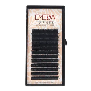 Emeda premade volume fans fake fur eyelash extensions supplies vendors decals