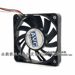 Ventilateur de refroidissement AVC F6010T12MS 60x60x10mm DC 12V à roulement à billes pour ordinateur de bureau - Product Image 4